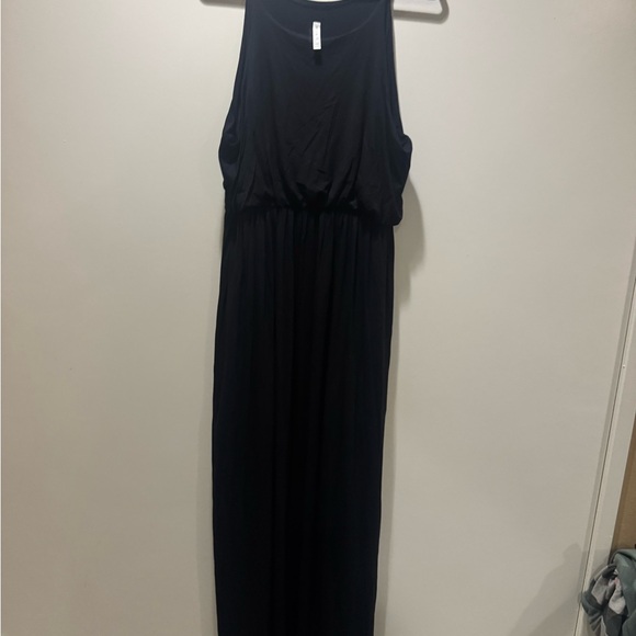 Emerald Black Maxi Dress - Picture 1 of 6